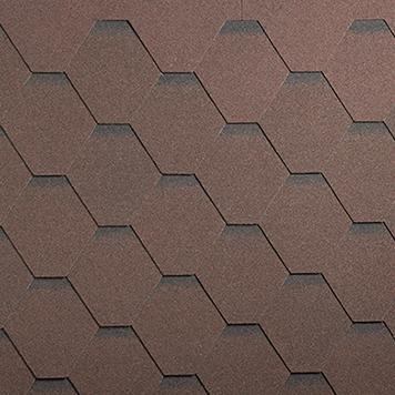картинка Гибкая битумная черепица  SHINGLAS Классик Кадриль от магазина РУФФО
