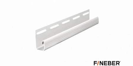 картинка J - профиль FineBer белый от магазина РУФФО