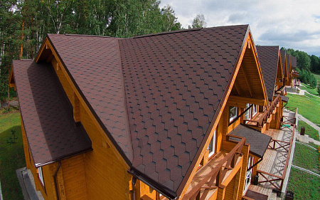 картинка Гибкая битумная черепица  SHINGLAS Классик Кадриль от магазина РУФФО