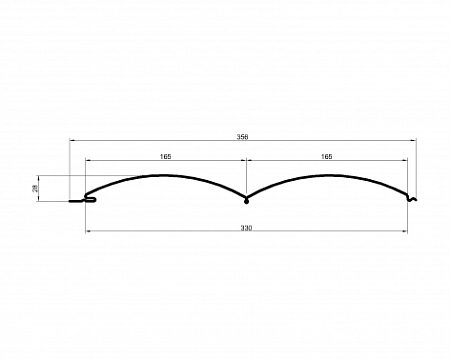 картинка Сайдинг Woodstock-28х330 ECOSTEEL матовый от магазина РУФФО