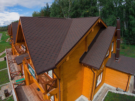 картинка Гибкая битумная черепица  SHINGLAS Классик Кадриль от магазина РУФФО