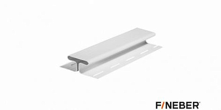 картинка H - профиль FineBer белый от магазина РУФФО