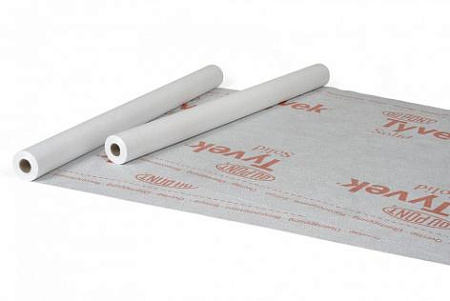 картинка Мембрана гидроизоляционная Tyvek Solid (1.5х50 м) магазин РУФФО являющийся официальным дистрибьютором в России картинка Мембрана гидроизоляционная Tyvek Solid (1.5х50 м) от магазина РУФФО