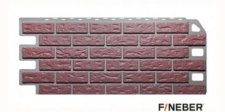 картинка Фасадная панель FineBer Кирпич от магазина РУФФО