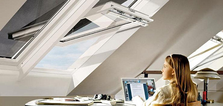 картинка Маркизет MIV для мансардных окон серии VELUX OPTIMA от магазина РУФФО